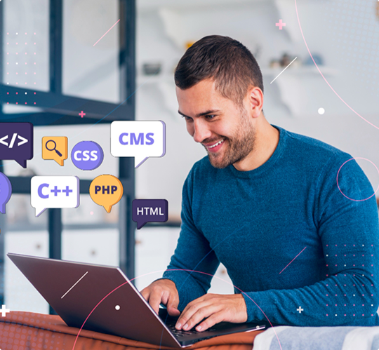 Speak the language of the web - we translate your business needs into dynamic JavaScript solutions.