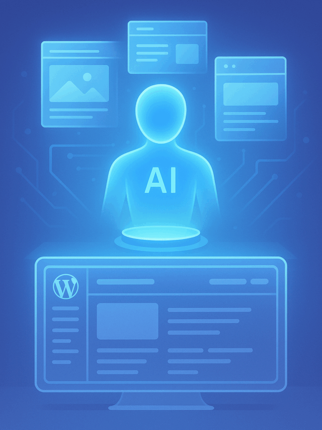 How AI Is Revolutionizing WordPress Website Design in 2025