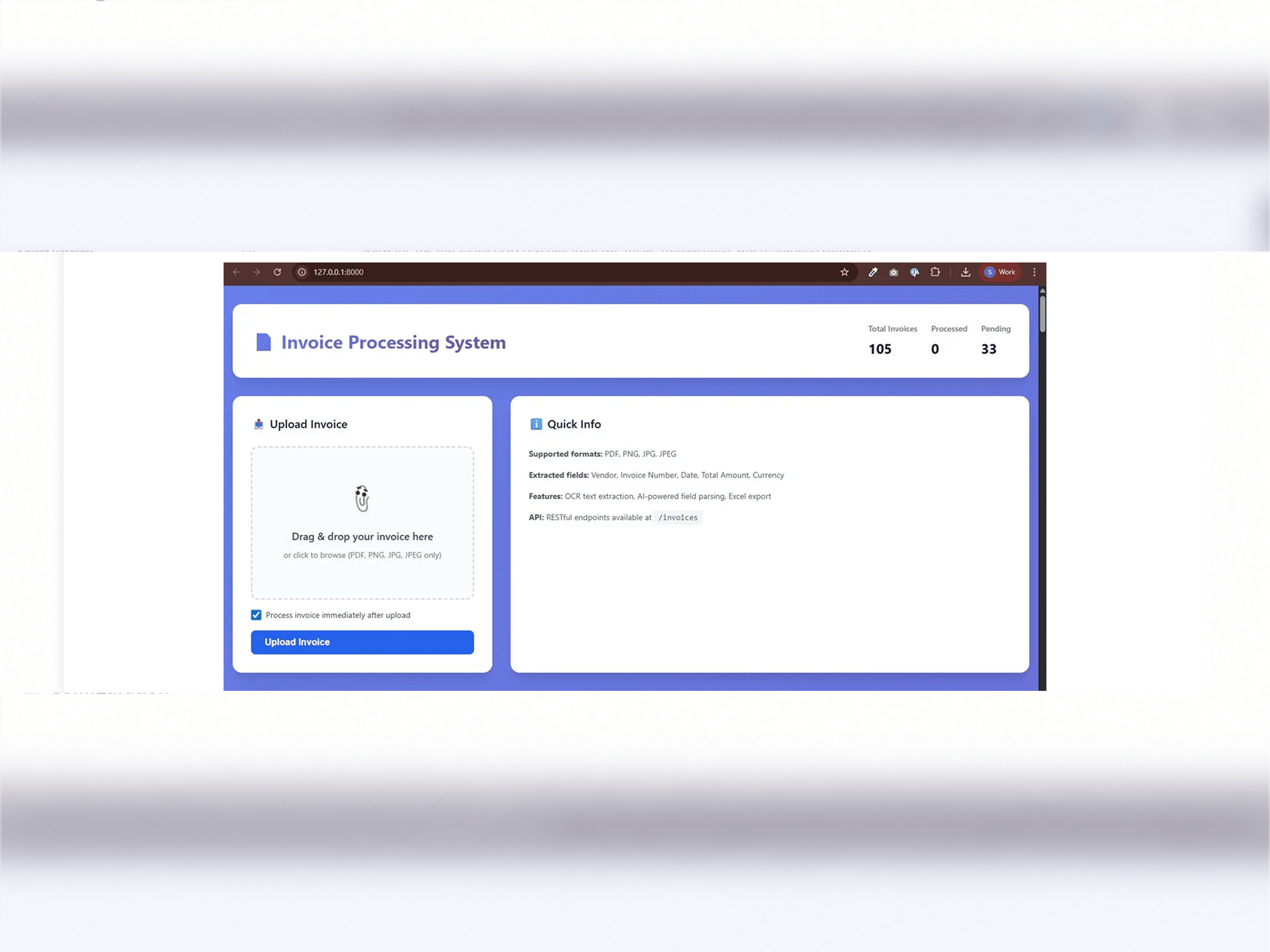 AI Invoice Processor